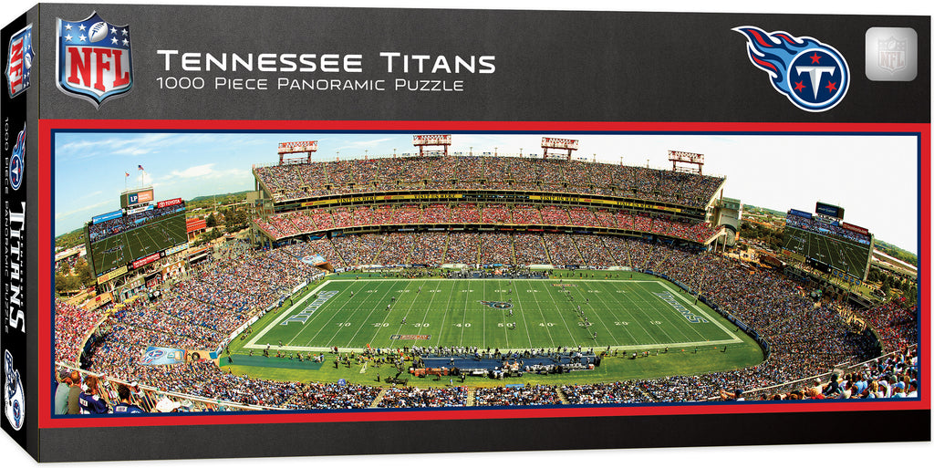 Tennessee Titans Stadium Panoramic Jigsaw Puzzle Nfl 1000 Pc