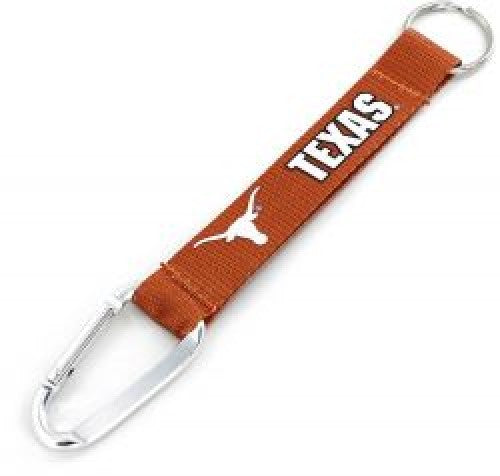 Texas Longhorns Carabiner Lanyard Keychain 8"