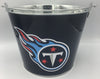 NFL Aluminum Bucket 5 QT Drink Party Pail Ice Metal  - Choose Your Team