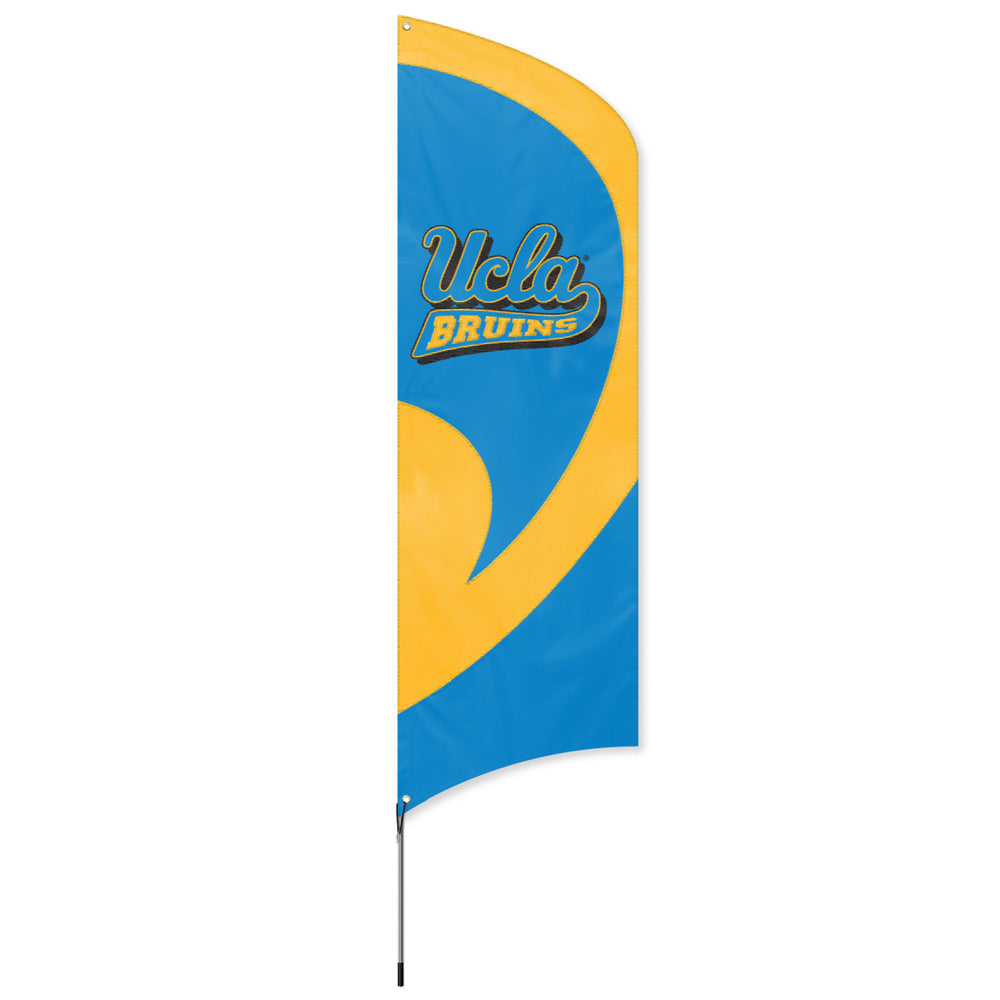 Ucla Bruins 8.5 Foot Tall Team Flag 11.5' Pole Sign Banner University Premium