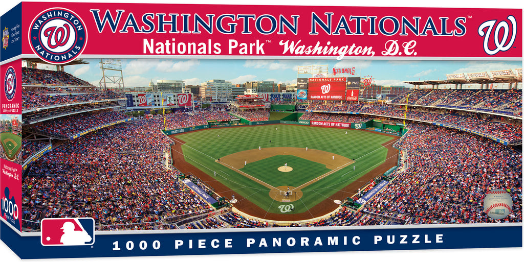 Washington Nationals Panoramic Jigsaw Puzzle MLB 1000 PC Nationals Parks