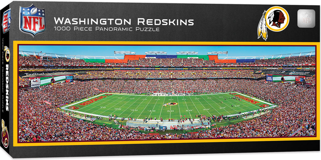 Washington Redskins Fed Ex Field Panoramic Jigsaw Puzzle 1000 Pc Nfl Stadium