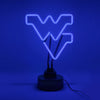 West Virginia Mountaineers Neon Sign Light Table Top Lamp Office Desk Mancave