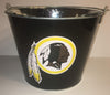 NFL Aluminum Bucket 5 QT Drink Party Pail Ice Metal  - Choose Your Team