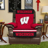 Wisconsin Badgers Furniture Protector Cover Recliner Reversible