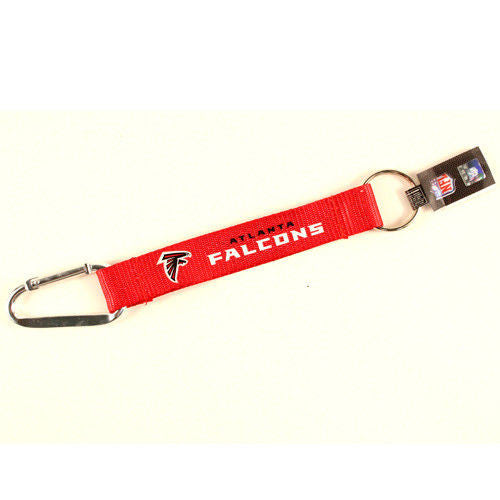 Carabiner Lanyard Keychain 8" NFL Pick Your Team Football NEW!