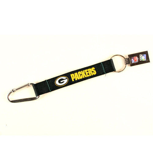 Carabiner Lanyard Keychain 8" NFL Pick Your Team Football NEW!