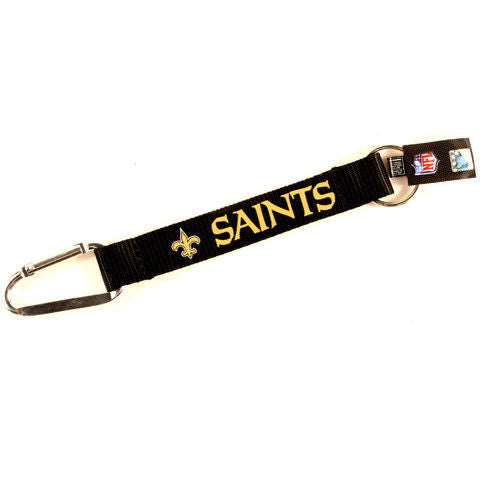 Carabiner Lanyard Keychain 8" NFL Pick Your Team Football NEW!