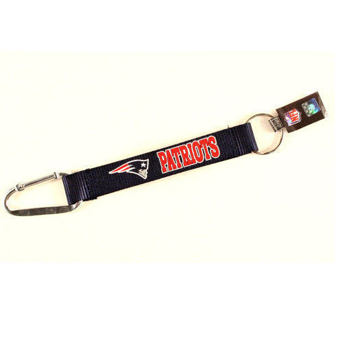 Carabiner Lanyard Keychain 8" NFL Pick Your Team Football NEW!