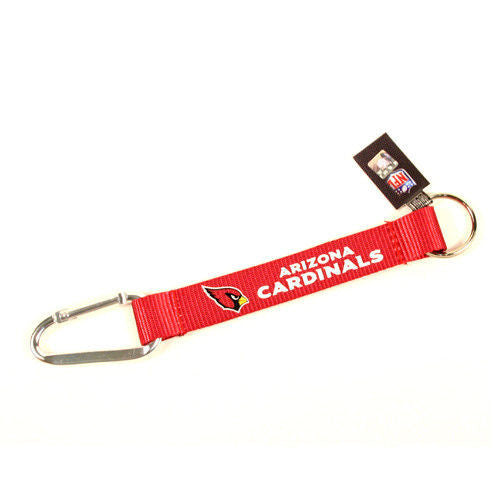 Carabiner Lanyard Keychain 8" NFL Pick Your Team Football NEW!