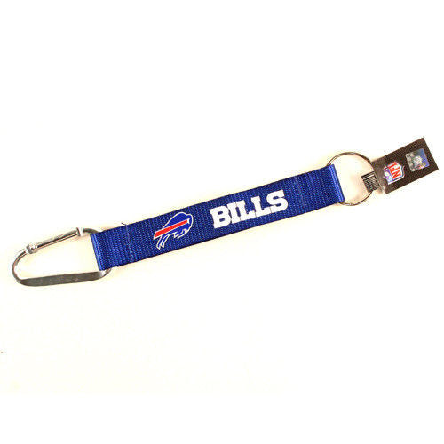 Carabiner Lanyard Keychain 8" NFL Pick Your Team Football NEW!