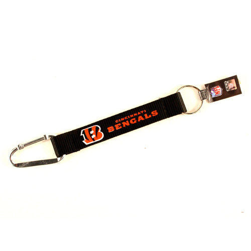 Carabiner Lanyard Keychain 8" NFL Pick Your Team Football NEW!