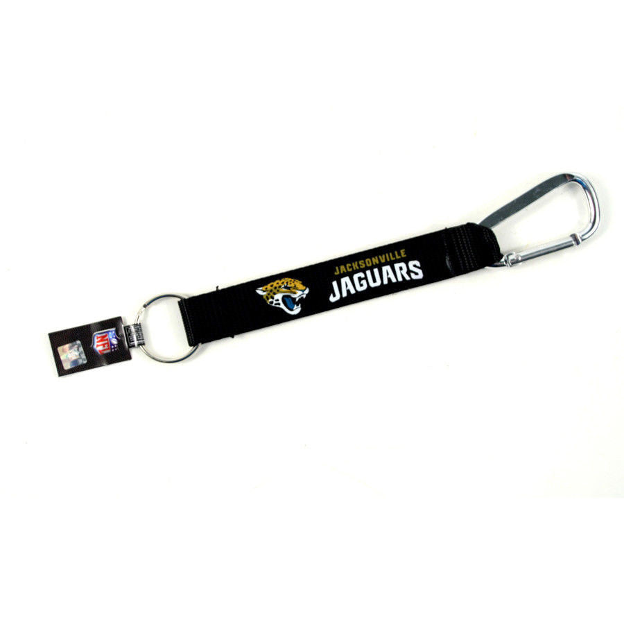 Carabiner Lanyard Keychain 8" NFL Pick Your Team Football NEW!