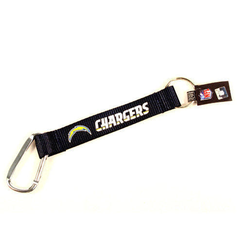 Carabiner Lanyard Keychain 8" NFL Pick Your Team Football NEW!