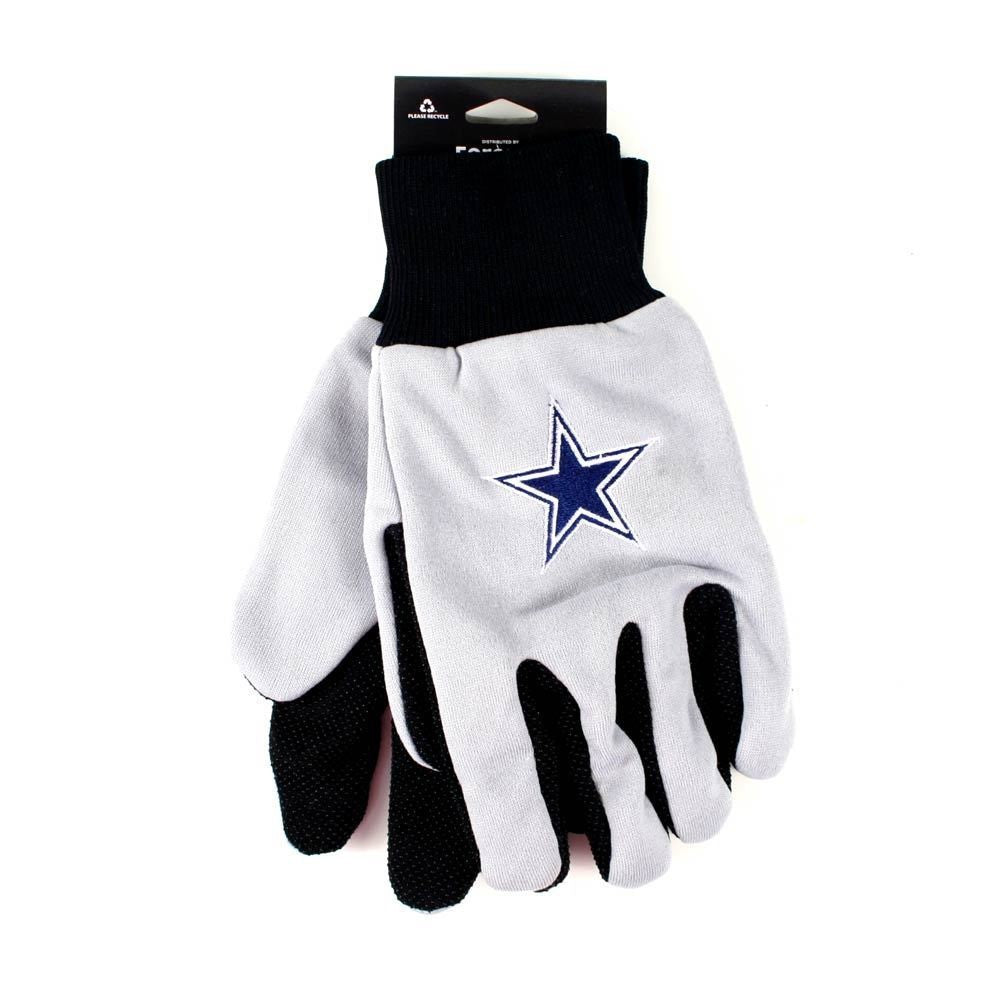 NFL Sport Utility Work Play Football Gloves No Slip Grip Adult