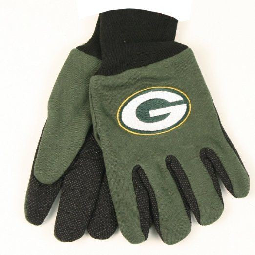 NFL Sport Utility Work Play Football Gloves No Slip Grip Adult