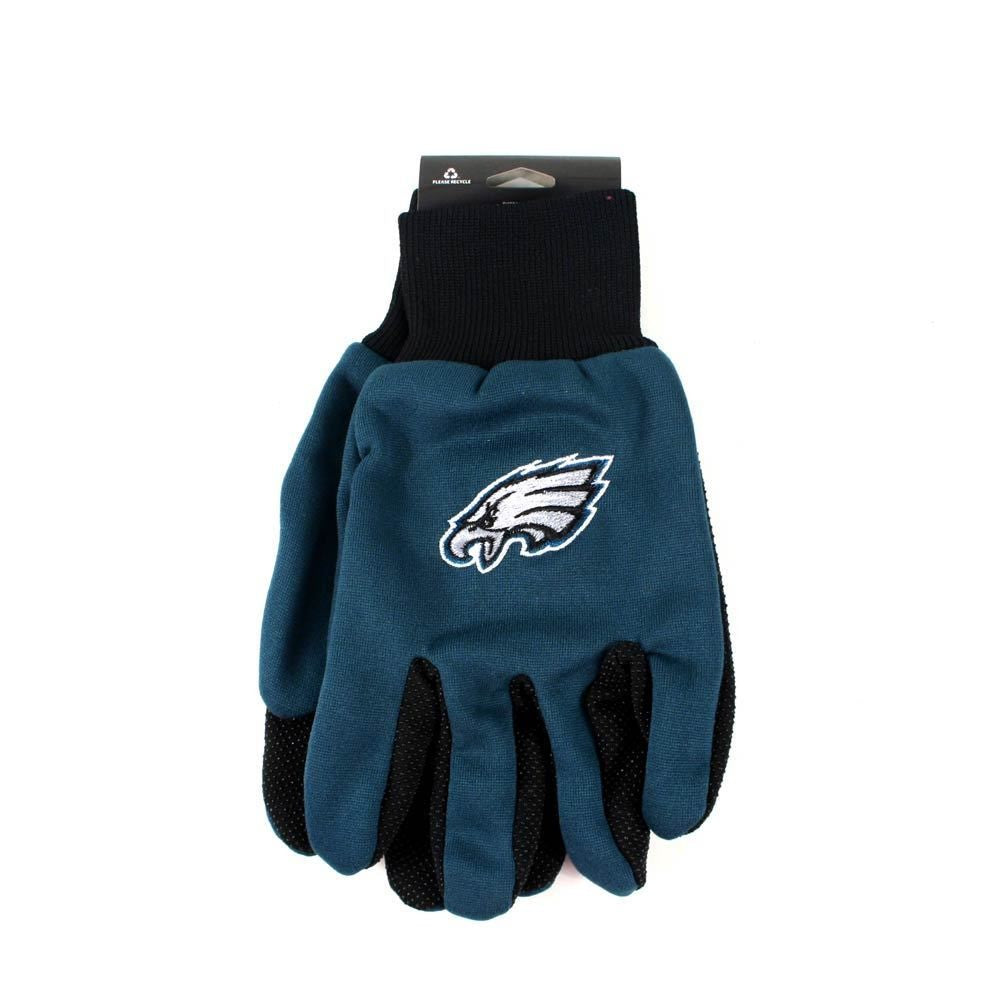 NFL Sport Utility Work Play Football Gloves No Slip Grip Adult