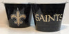 NFL Aluminum Bucket 5 QT Drink Party Pail Ice Metal  - Choose Your Team