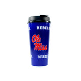 Tumblers With Snap Tight Lids 2Pk Ncaa 32Oz Travel Cup College -Pick Your Teams