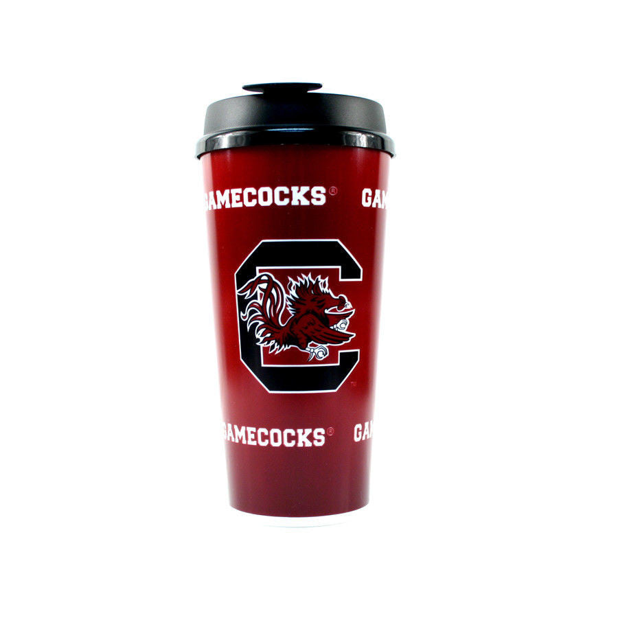 Tumblers With Snap Tight Lids 2Pk Ncaa 32Oz Travel Cup College -Pick Your Teams