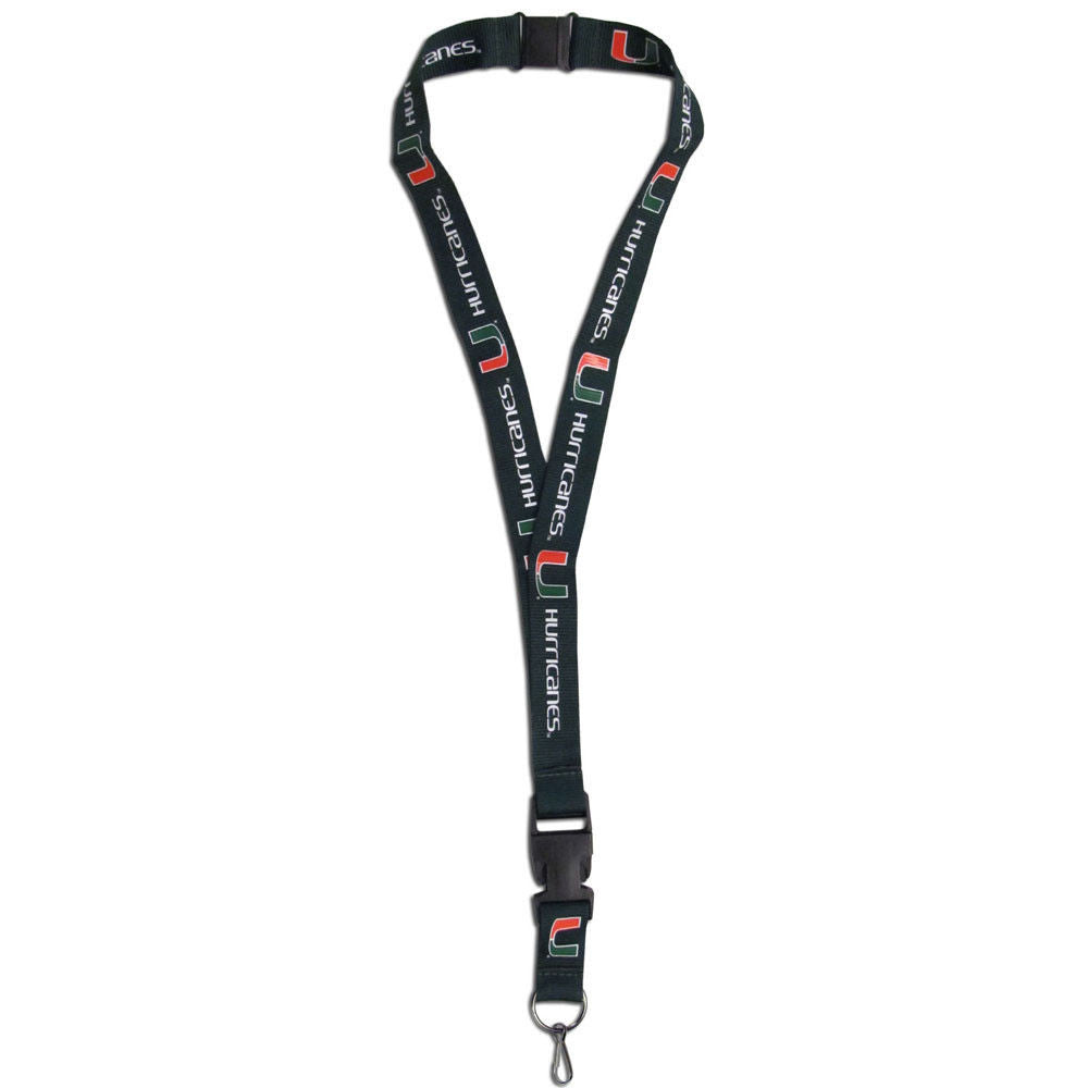 Lanyard Key Chain Clip Id / Ticket Badge Holder 21" Nylon Ncaa- Pick Your Team