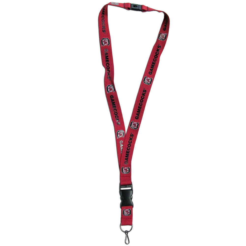 Lanyard Key Chain Clip Id / Ticket Badge Holder 21" Nylon Ncaa- Pick Your Team