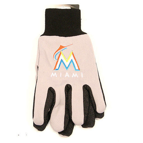 MLB Sport Utility Work Play Baseball Gloves No Slip Grip Adult - Pick Your Team