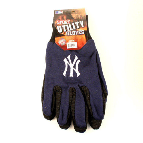 MLB Sport Utility Work Play Baseball Gloves No Slip Grip Adult - Pick Your Team