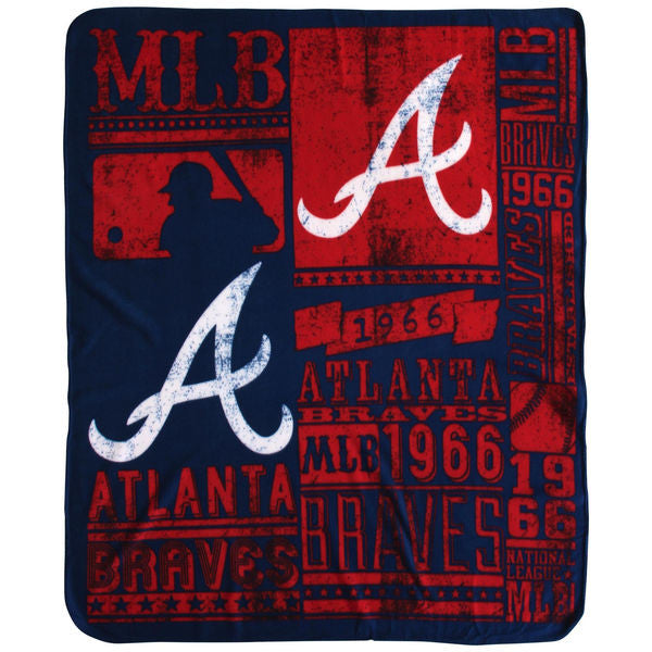 MLB Soft Fleece Throw 50"X 60" Stadium Blanket New Baseball - Pick Your Team