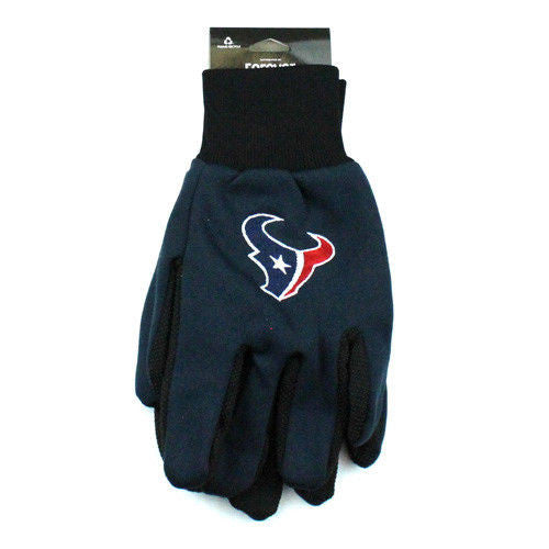 NFL Sport Utility Work Play Football Gloves No Slip Grip Adult