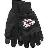 NFL Sport Utility Work Play Football Gloves No Slip Grip Adult