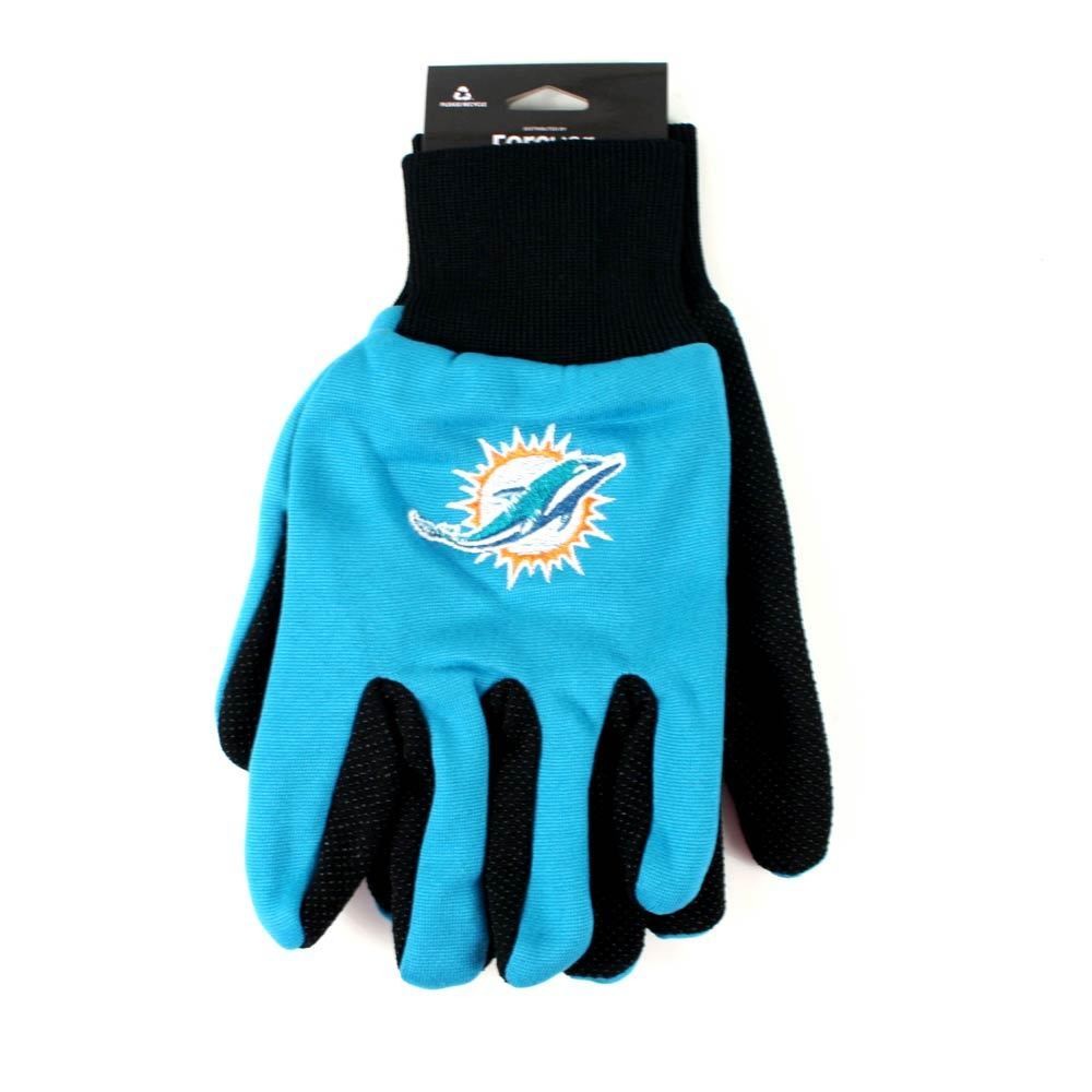 NFL Sport Utility Work Play Football Gloves No Slip Grip Adult