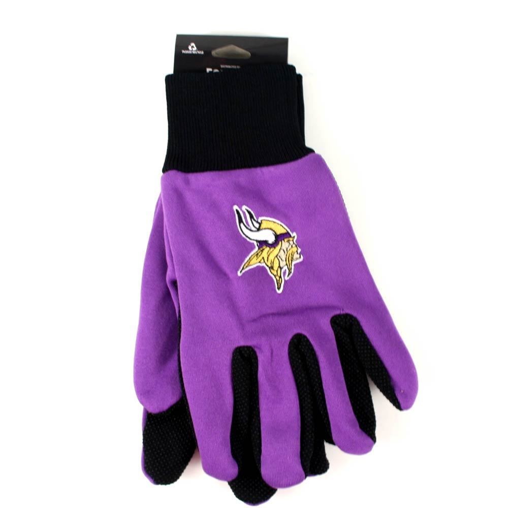 NFL Sport Utility Work Play Football Gloves No Slip Grip Adult