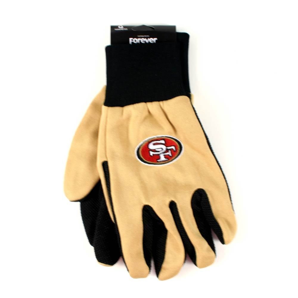 NFL Sport Utility Work Play Football Gloves No Slip Grip Adult