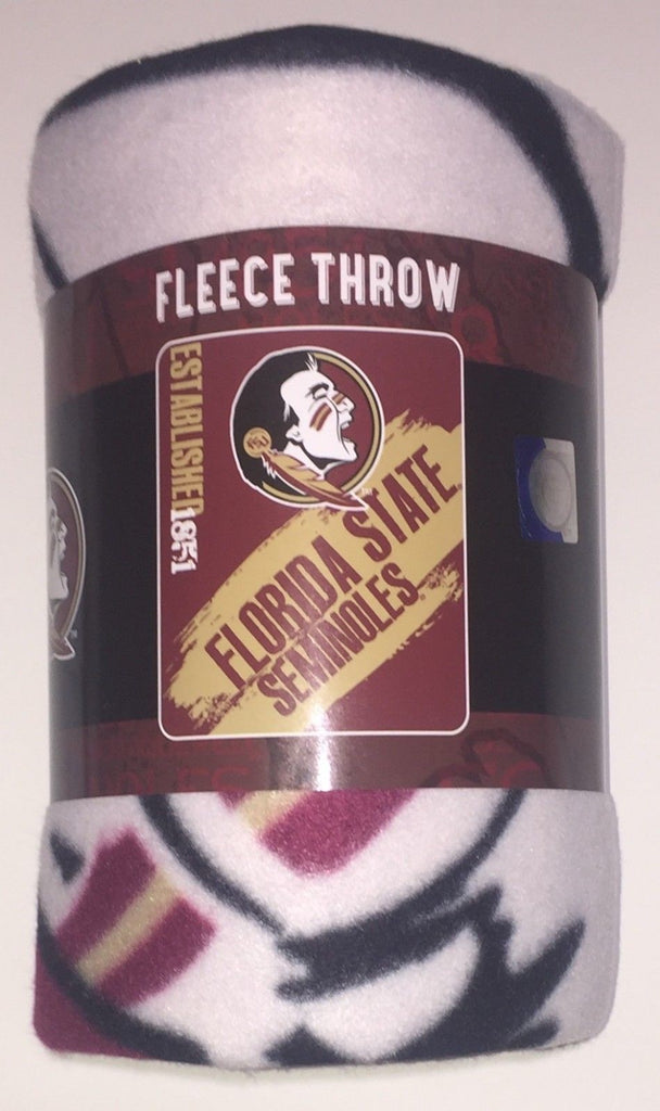 NCAA Soft Fleece Throw 50"X 60" Blanket New College Football Pick Your Team