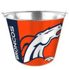 NFL Aluminum Bucket 5 QT Drink Party Pail Ice Metal  - Choose Your Team