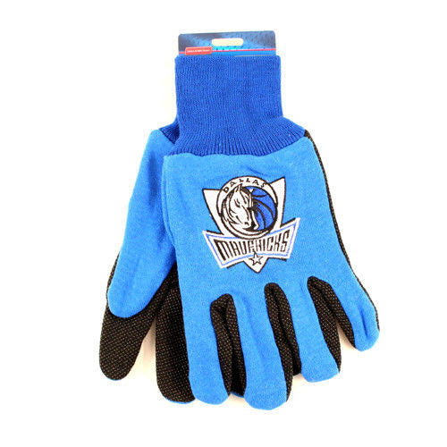 Nba Sport Utility Work Play Basketball Gloves No Slip Grip Adult- Pick Your Team