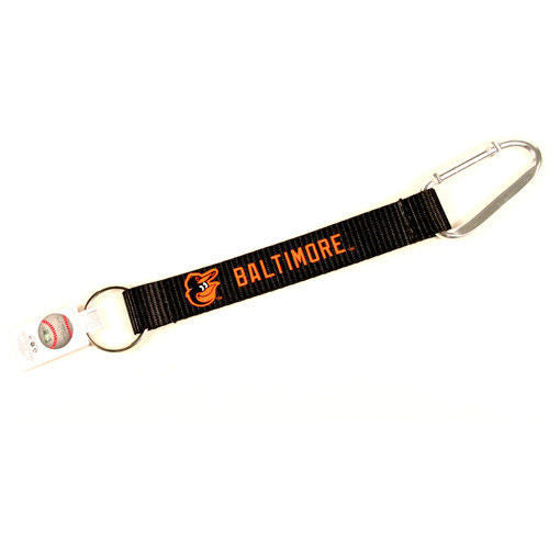 Carabiner Lanyard Keychain 8" Mlb Baseball Key Chain New! - Pick Your Team