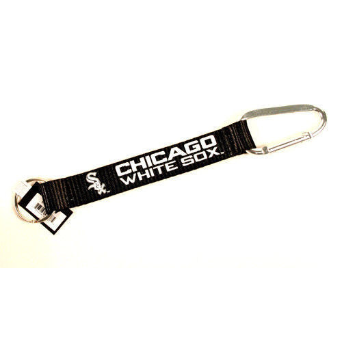 Chicago White Sox Leather Keychain