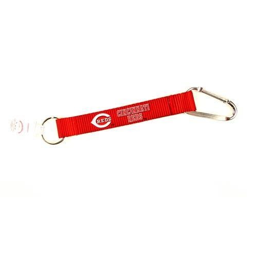 Carabiner Lanyard Keychain 8" Mlb Baseball Key Chain New! - Pick Your Team