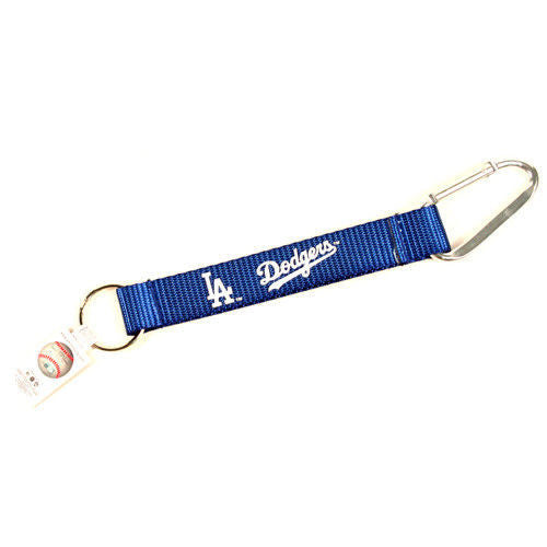 Carabiner Lanyard Keychain 8" Mlb Baseball Key Chain New! - Pick Your Team