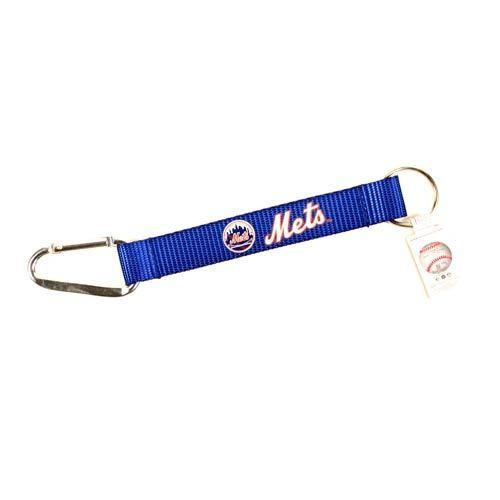 Carabiner Lanyard Keychain 8" Mlb Baseball Key Chain New! - Pick Your Team