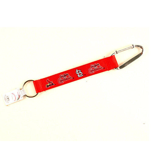 Carabiner Lanyard Keychain 8" Mlb Baseball Key Chain New! - Pick Your Team