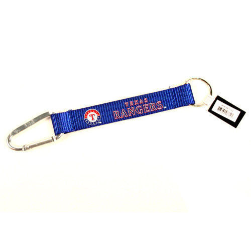 Carabiner Lanyard Keychain 8" Mlb Baseball Key Chain New! - Pick Your Team