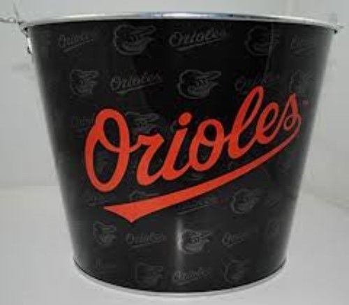 Mlb Aluminum Bucket 5 Qt Drink Party Ice Metal Pail - Choose Your Team