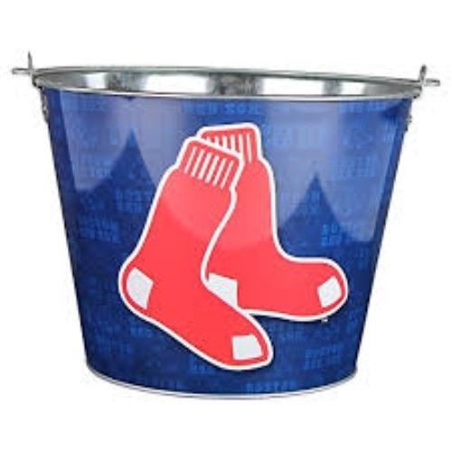 Mlb Aluminum Bucket 5 Qt Drink Party Ice Metal Pail - Choose Your Team