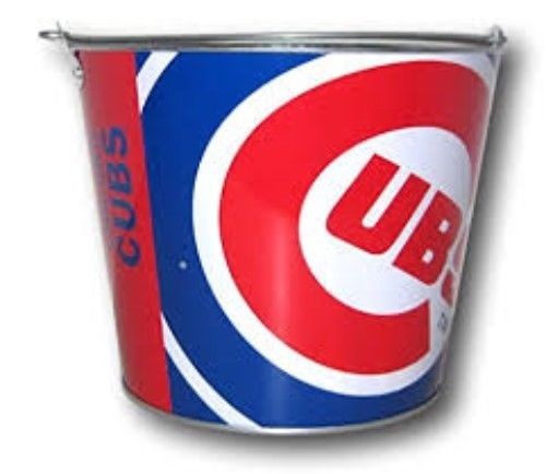 Mlb Aluminum Bucket 5 Qt Drink Party Ice Metal Pail - Choose Your Team