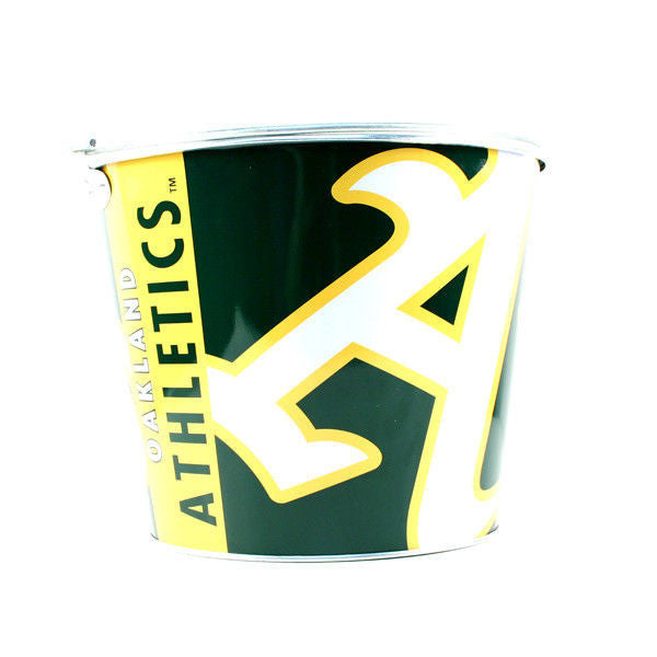 Mlb Aluminum Bucket 5 Qt Drink Party Ice Metal Pail - Choose Your Team