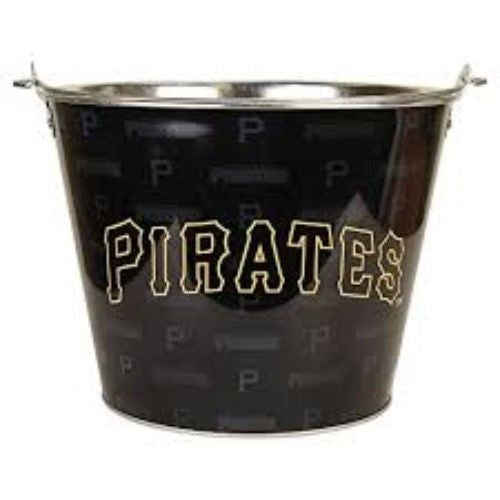 Mlb Aluminum Bucket 5 Qt Drink Party Ice Metal Pail - Choose Your Team