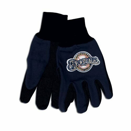 MLB Sport Utility Work Play Baseball Gloves No Slip Grip Adult - Pick Your Team